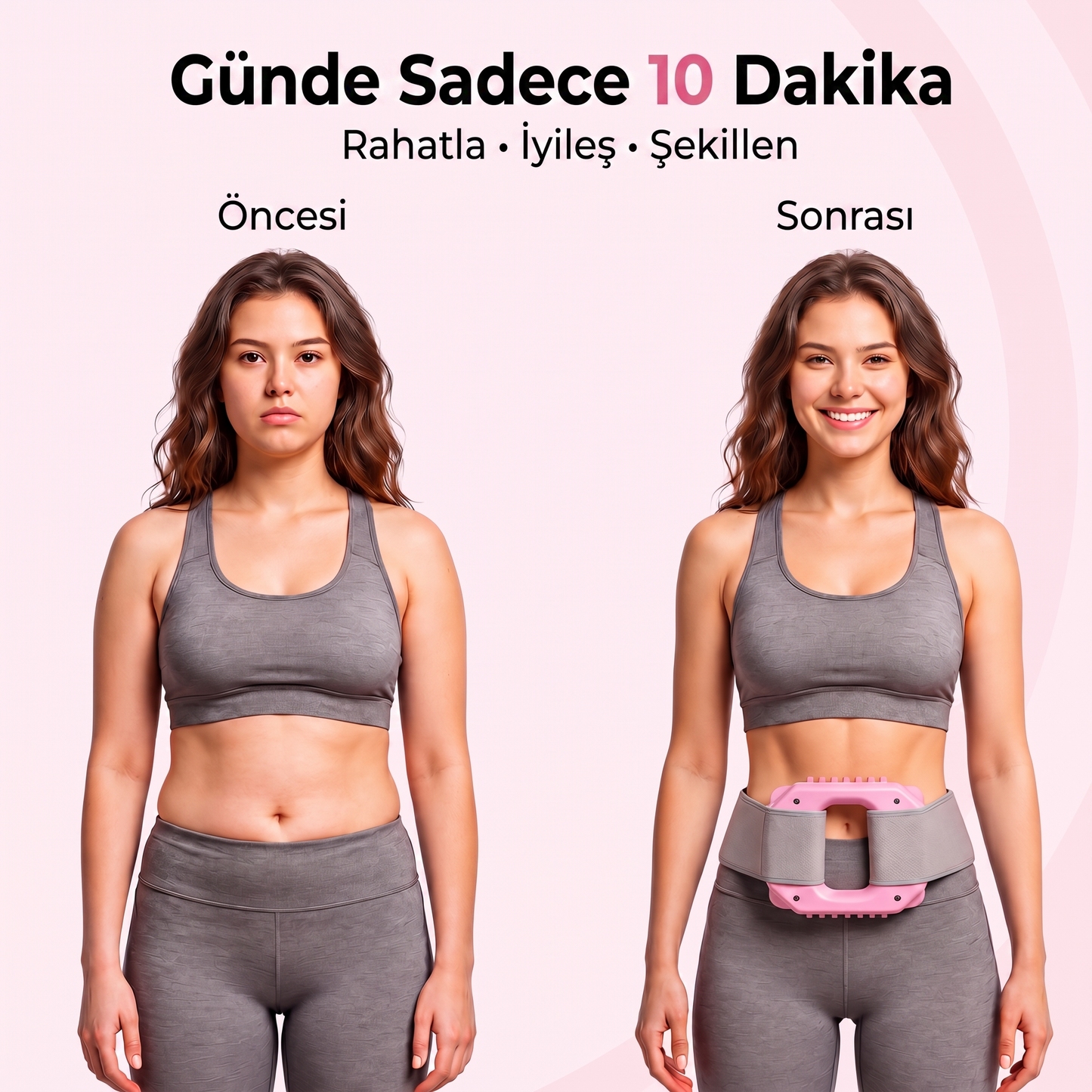 Lumavia™ Fasya Masaj Aleti | Karın, Bel ve Kalça İçin