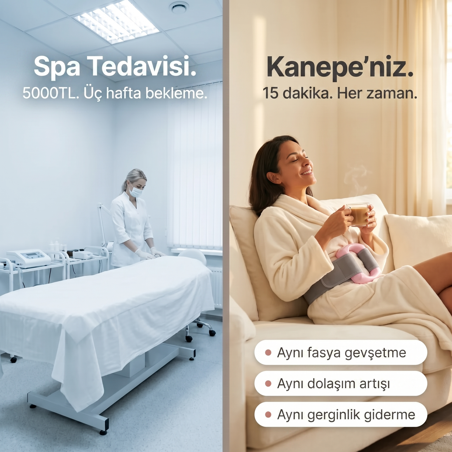 Lumavia™ Fasya Masaj Aleti | Karın, Bel ve Kalça İçin